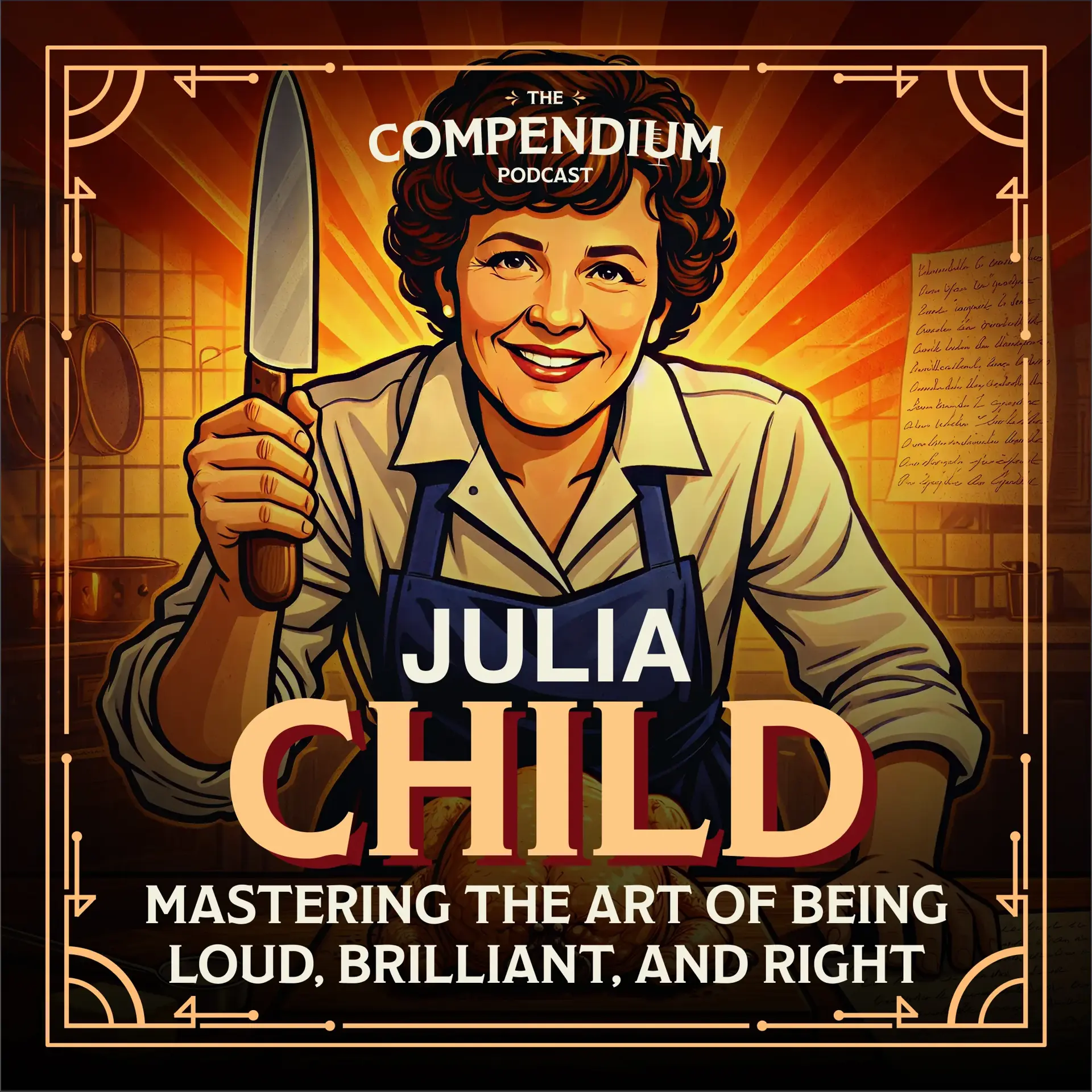 Julia Child: Mastering The Art Of Being Loud, Brilliant, And Right artwork